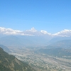 2dec 007 vue sur l\'himalaya, de sarangkot.