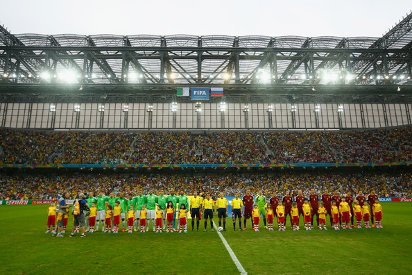 Jeudi 26.6.2014 à Curitiba Russie-EN 1-1 qualification historique
