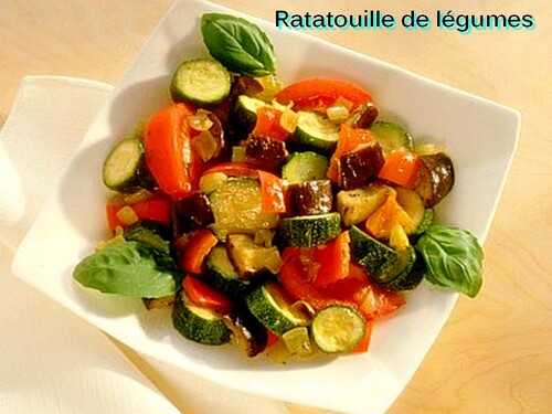 Ratatouille de légumes