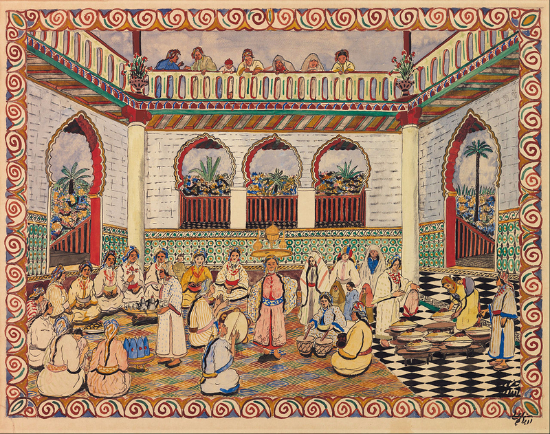 -Mohammed_Ben_Ali_Rbati_-_Festival_Scene_-_Google_Art_Project