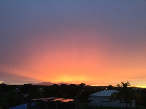 Mon ciel est en feu ce soir 