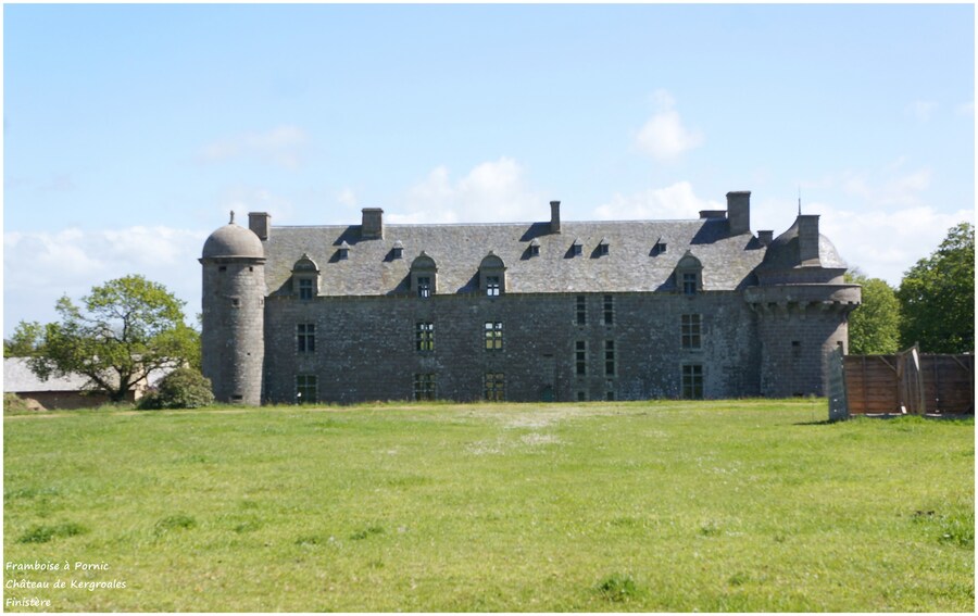 Château de Kergroadez - Finistère 