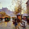 Edouard Léon Cortes Place De La Madeleine