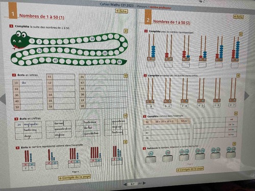 Test produit Génération5 : « le cahier Maths CE1 I parcours »