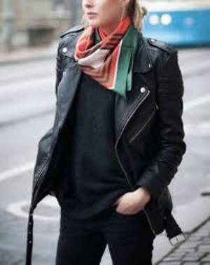 mode fashion head scarf street style fashion 
