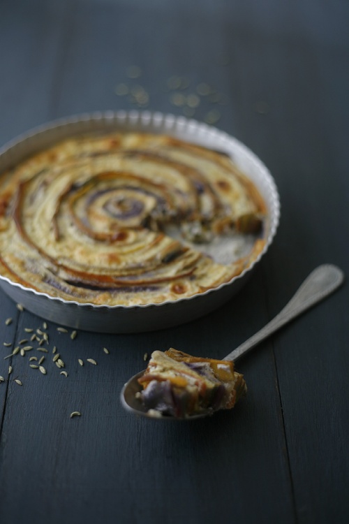 Flan aux épluchures de carottes et à l'anis !