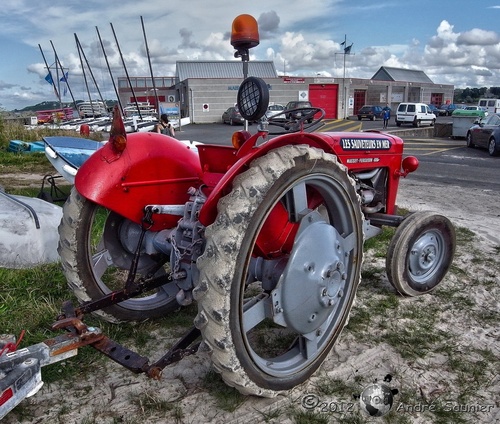 Le tracteur de la SNSM