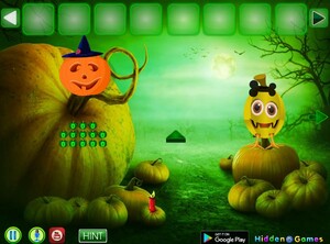 Jouer à HOG Emoji pumpkin forest escape