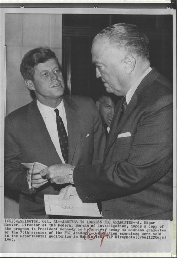 President Kennedy Photos: The Best of JFK...JFK & J. EDGAR HOOVER: 