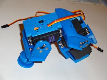 hexapod leg,robot leg,patte hexapode,haexapode arduino,arduino hexapod,leca philippe,philippe leca,3d printing,impression 3d