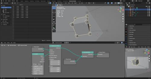 Dupliquer sur les vertices et rendre l'objet source des pointes