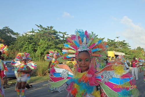 Défilé à Sainte Anne Guadeloupe