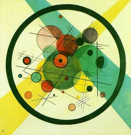 Kandinsky - Cercles dans un cercle