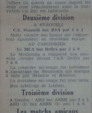 Dimanche 8.3.1931 au Caroubier mis à jour MCA-ASD 3-0