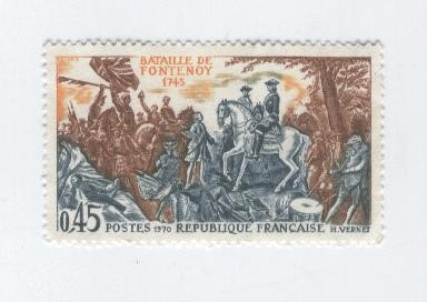 TIMBRE1970bataillefontenoy