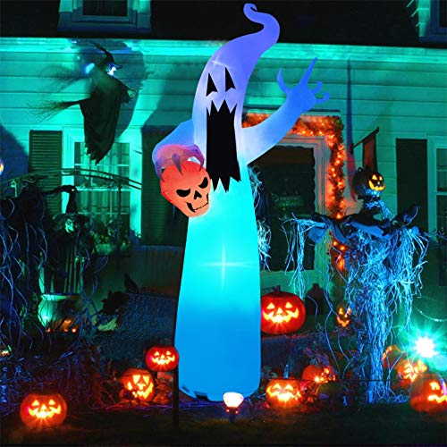 Dreamcountry 12 FT Halloween Decorations Inflatable Ghost Hold Skull, Blow  Up Outdoor Decoration with Color Changing LEDs, Halloween Scary Inflatable  Decoration | Pricepulse