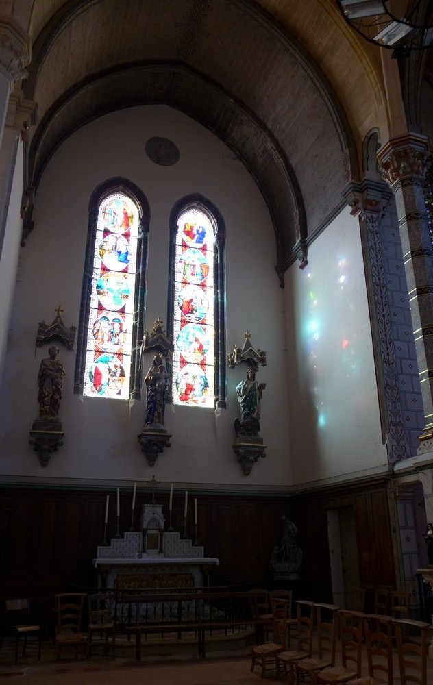 L'église Saint-Louis de Castets-en-Dorthe...