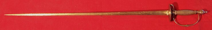 Une épée de Cour vers 1760 - 1770