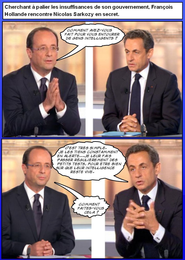 rencontre entre sarkozy et hollande