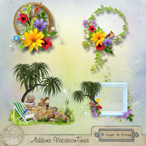 Vacation Times Addons (PU) by Louise L