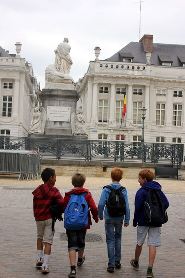 [4e année] Notre visite dans le centre de Bruxelles