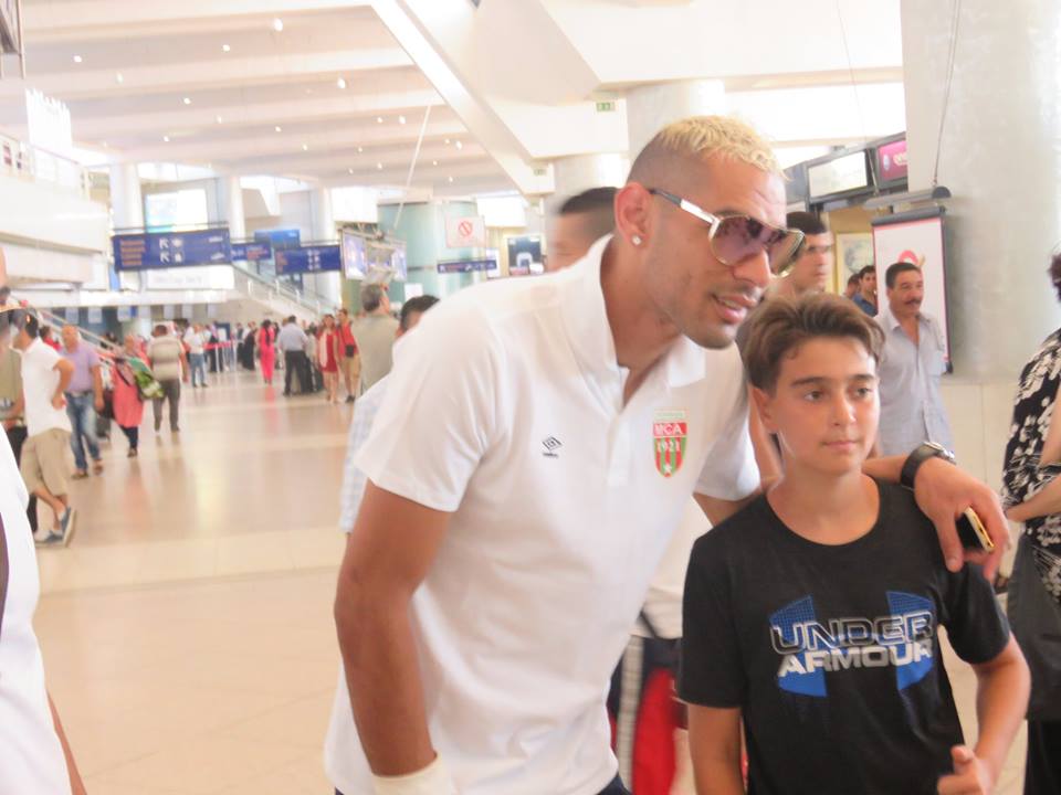 Mardi 2.8.2016 le Mouloudia s'envole pour Tunis