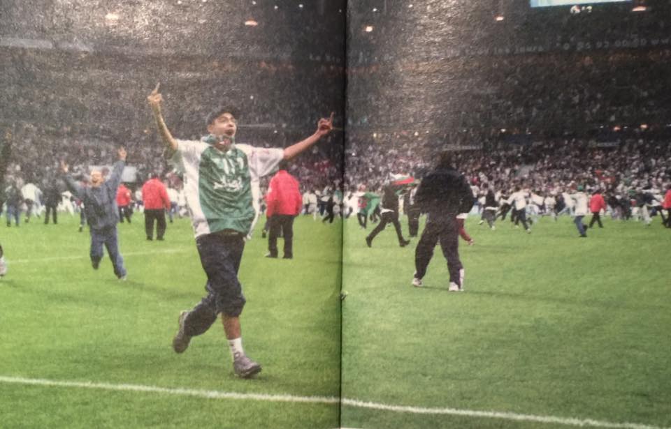 06.10.2001 Stade de france l\'équipe de FRANCE-Algérie 4-1