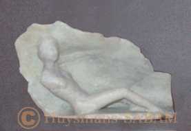 Sculpture figurative, étude en stéatite - Arts et sculpture: sculpteur sur pierre