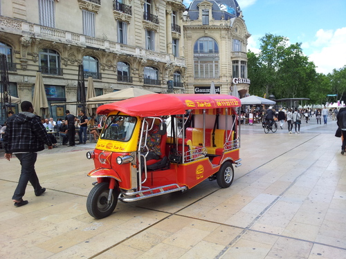 Autour de la Pace de la Comédie à Montpellier (photos)