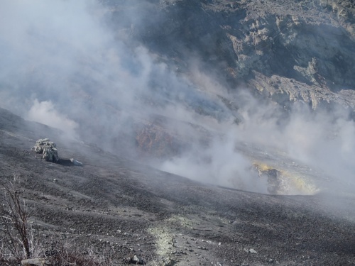 Turrialba : au plus près d'un volcan en activité