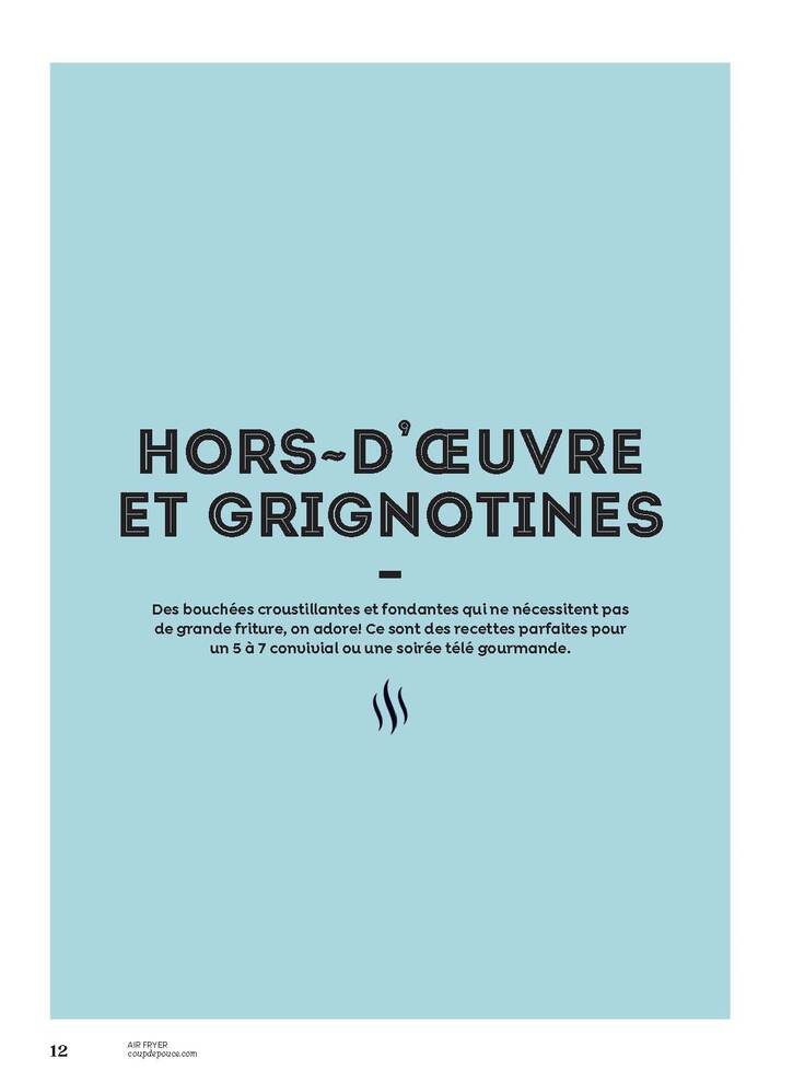 Recettes 16:  Hors d'oeuvre et grignotines (24 pages)