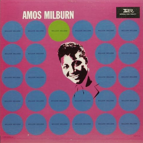 Amos Milburn : Album " Million Sellers " Imperial Records LP-9176-A [ US ]
