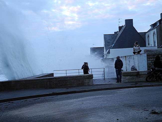 hier la grande marée au guilvinec