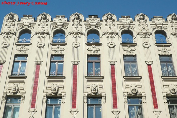 L'Art Nouveau dans la ville de Riga, en Lettonie !