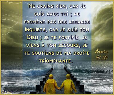 Calendrier Biblique : La Foi - la réponse à l'inquiétude (2)