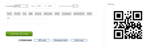 Générateur de QR-Codes
