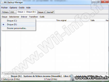 Wii Backup Manager Pour Vista