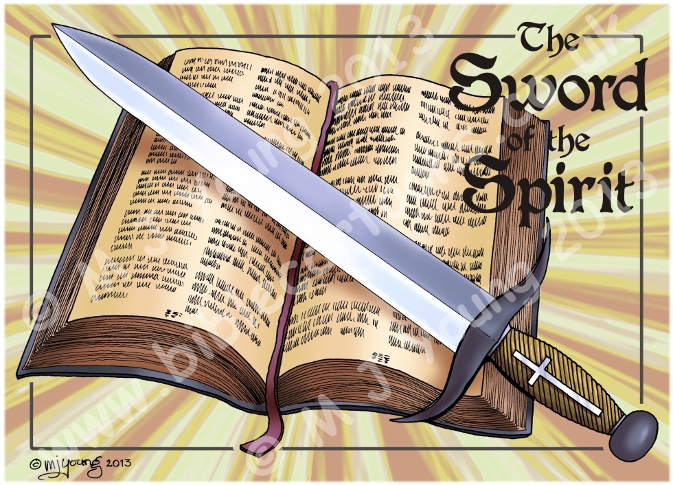 Ephesians 06 - Armour of God  - Sword (Yellow)