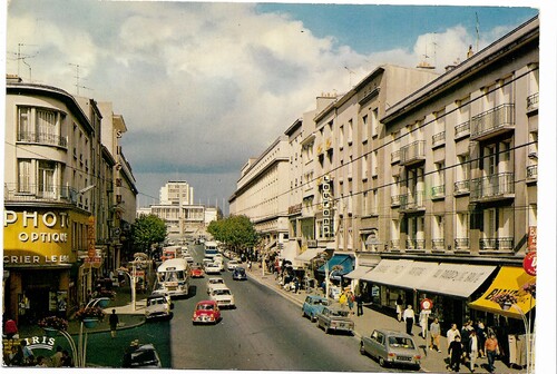 Le haut de la rue de Siam à Brest dans les années 1970 (et avant)