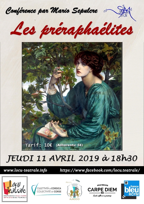 11 Avril 2019 - Conférence - "Les préraphaélites"