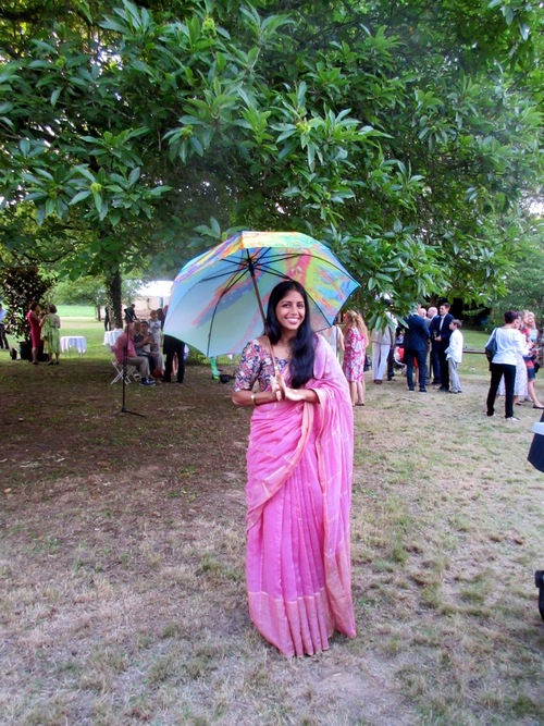 Le mariage des parapluies... 