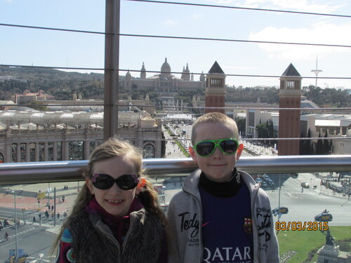 Barcelone: Guell et Montjuic