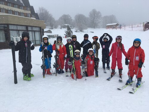 Les CM1 en classe de neige à Val Louron