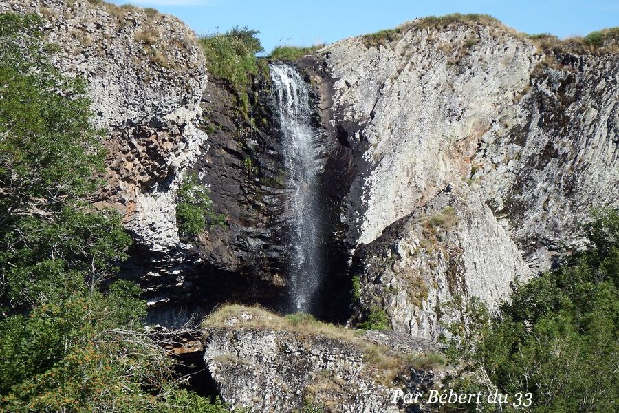 L'Aubrac - la cascade du Déroc