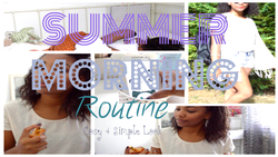 ❀ SUMMER MORNING ROUTINE + Cosy & Simple Look / GRWM 1
