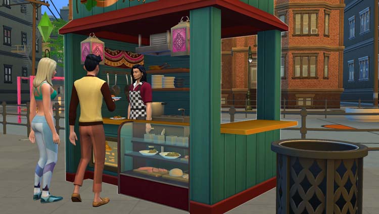 Sims 4 Quand on arrive en ville...