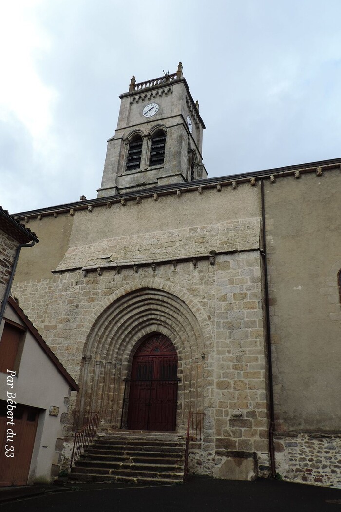 l'église Notre Dame de Bellac dept 87