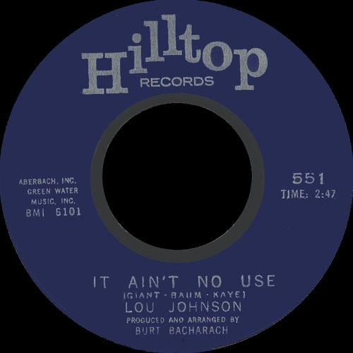 Lou Johnson : CD " The Magic Potion Of Lou Johnson " SB Records DP 106 [ FR ]