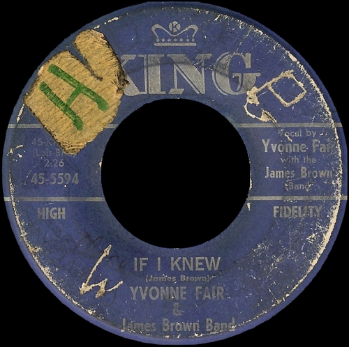 1962 Yvonne Fair & James Brown Band : Singles SP King Records 45-5594 [ US ]