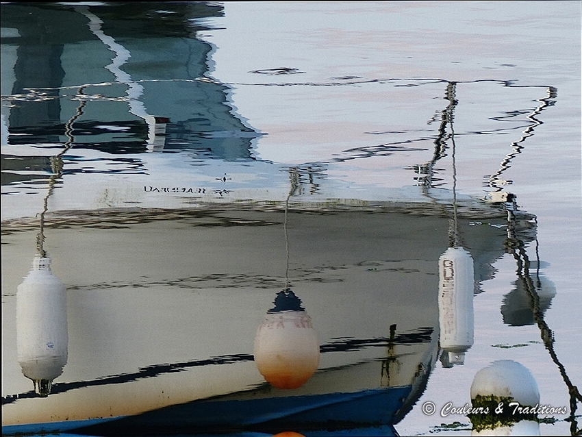 Sur le bassin, tableaux éphémeres 